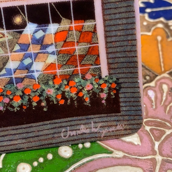 “The Quilt Ladies Social Club” collectible plate - Picture 3 of 11